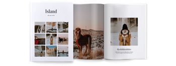 Fotobøker — Islandsk flukt